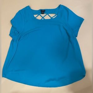 Women’s blouse in teal Size 1X